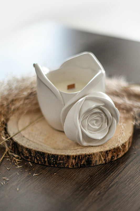 Rose Bloom gyertyatartó