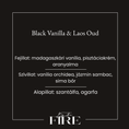 Kép betöltése a Galéria nézőbe, Black Vanilla & Laos Oud Szójagyertya
