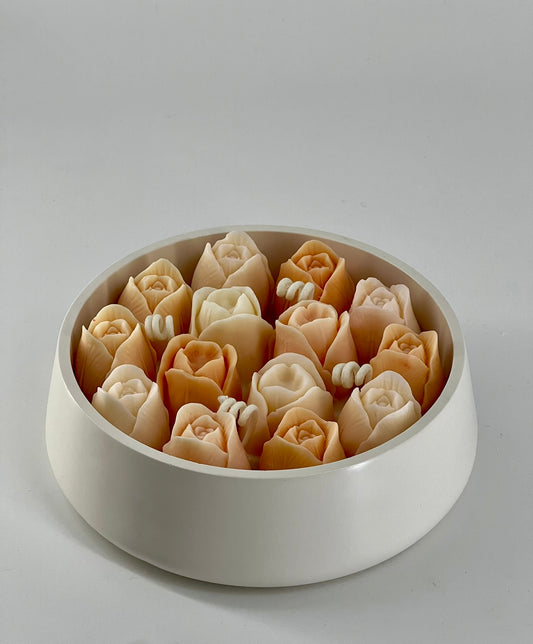 Tulip Bowl Candle