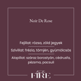 Kép betöltése a Galéria nézőbe, Noir de Rose Szójagyertya
