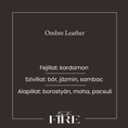 Kép betöltése a Galéria nézőbe, Ombre Leather Szójagyertya

