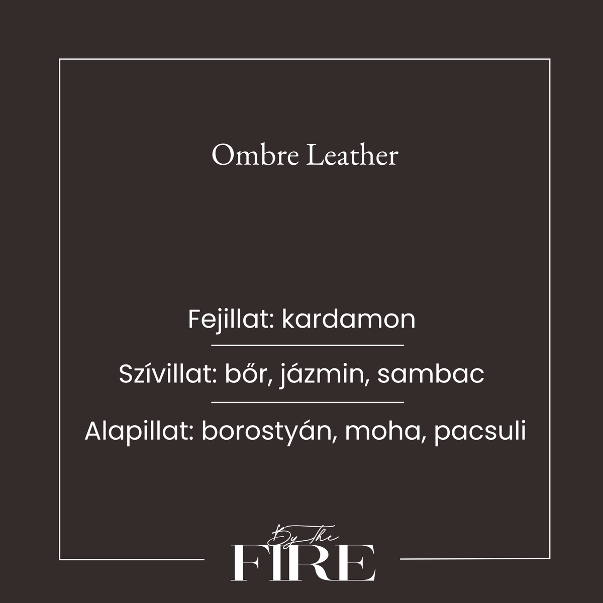 Ombre Leather Szójagyertya
