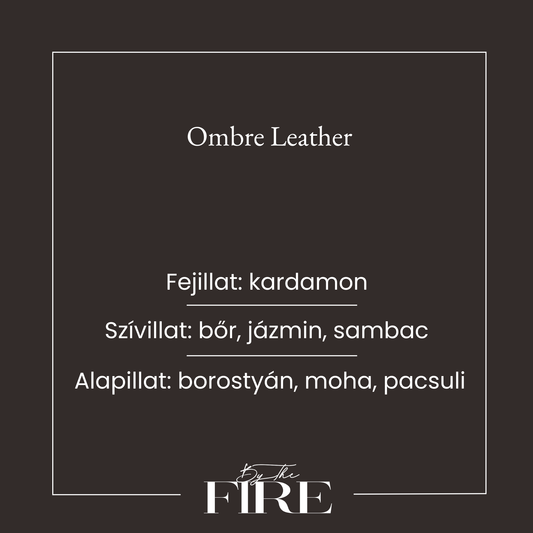 Ombre Leather Szójagyertya