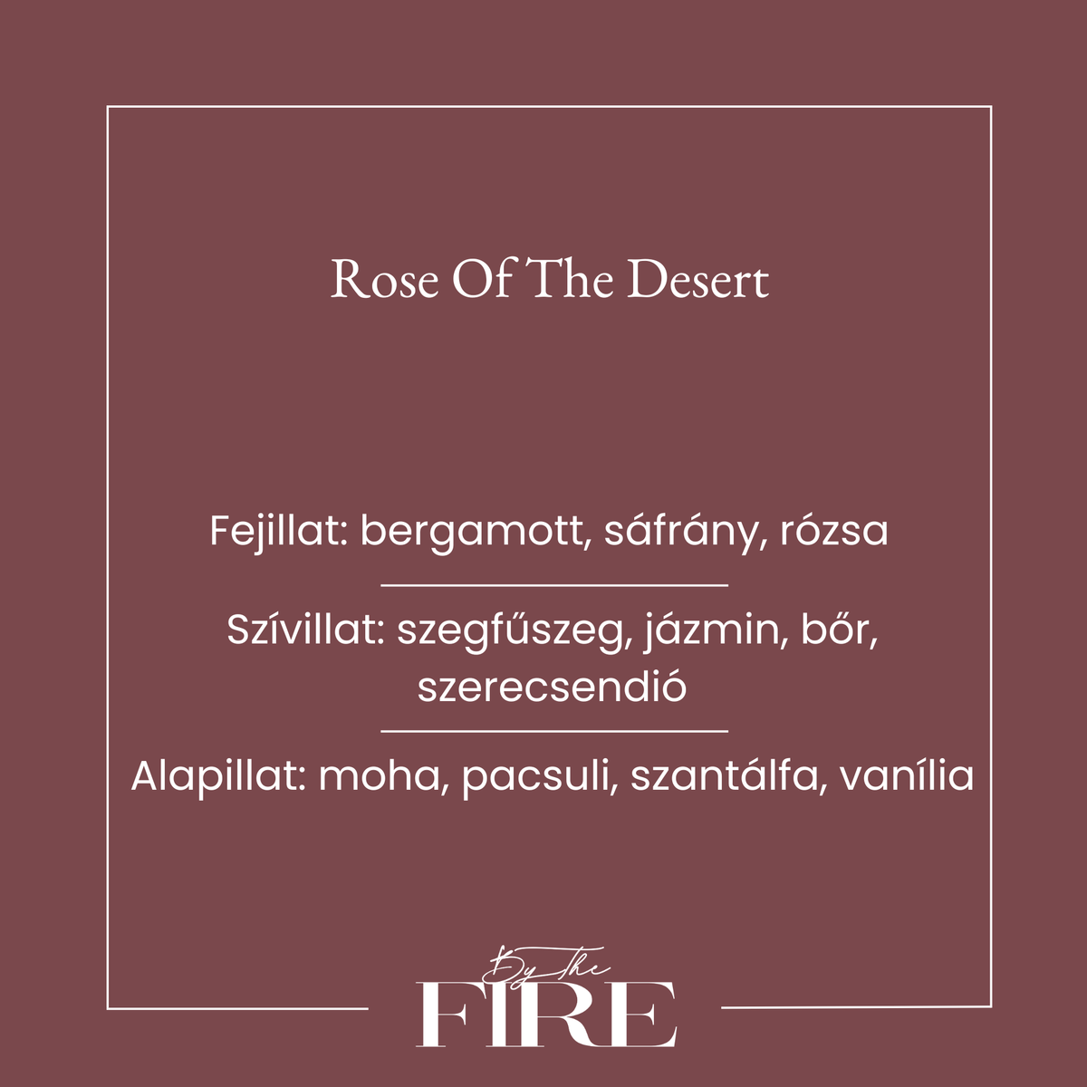 Rose Of The Desert Szójagyertya