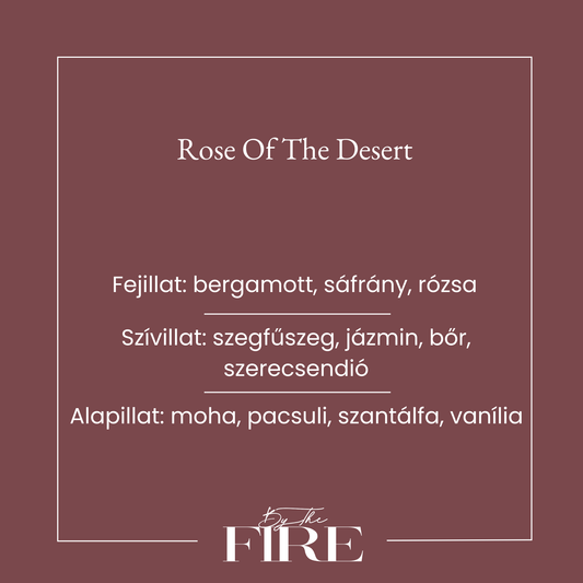 Rose Of The Desert Szójagyertya
