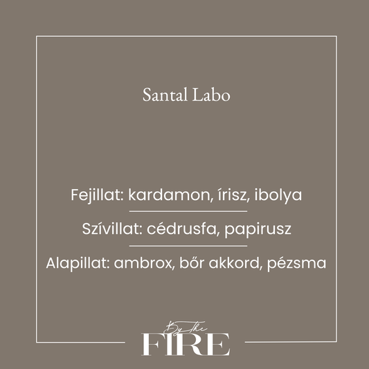 Santal Labo Szójagyertya