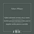 Kép betöltése a Galéria nézőbe, Sultan's Whisper Szójagyertya
