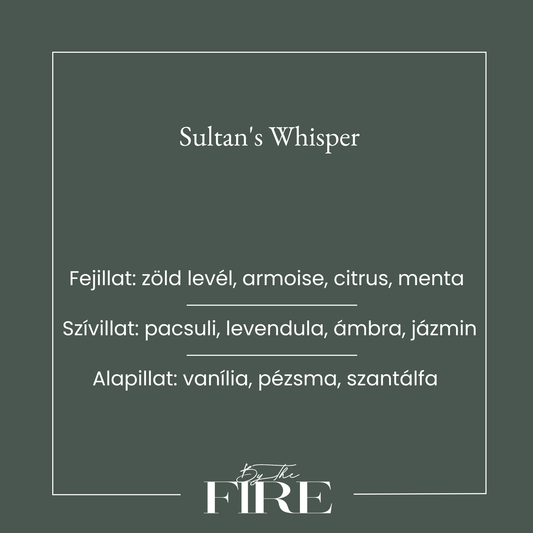 Sultan's Whisper Szójagyertya