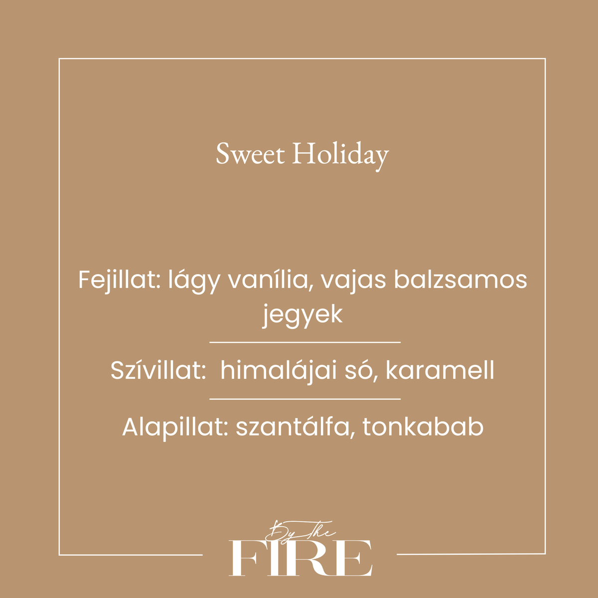 Sweet Holiday Szójagyertya