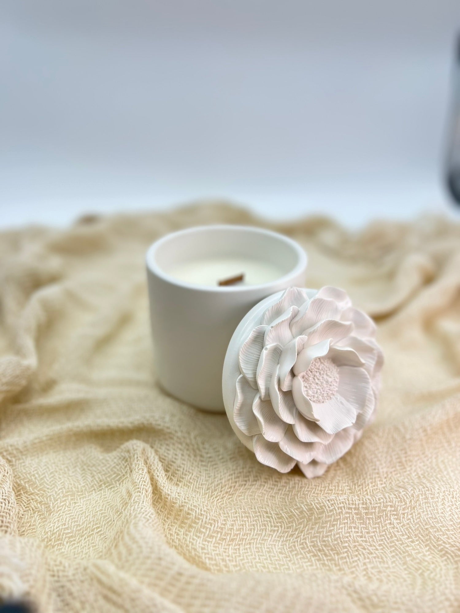 Camellia gyertyatartó